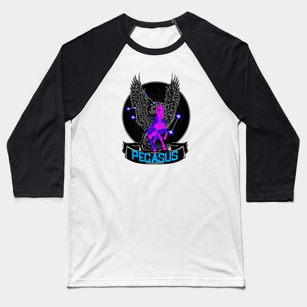 PEGASUS Baseball T-Shirt by theanomalius_merch